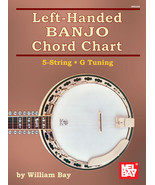 Left Handed Banjo Chord Chart/New/5 String/G Tuning - $4.25