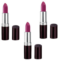 (3 Pack) NEW Rimmel Lasting Finish Lipstick Amethyst Shimmer 0.14 Ounces - $17.99