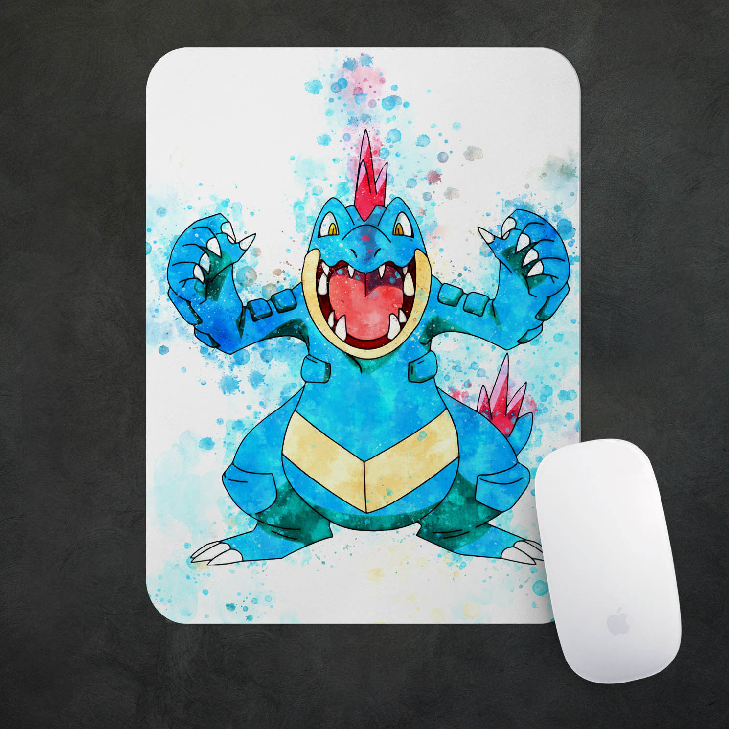 Feraligatr Pokemon Mouse Pad Anime Gaming Mousepad TOP Quality BIG SIZE
