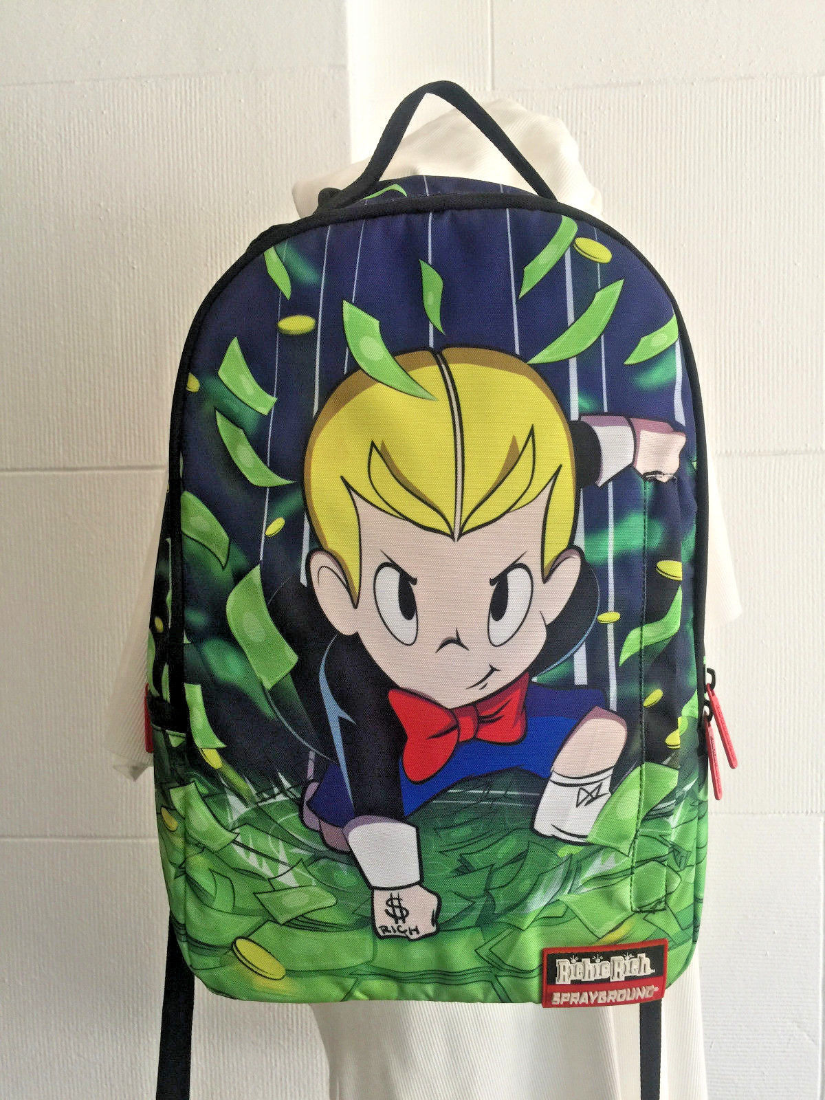 richie rich sprayground bookbag