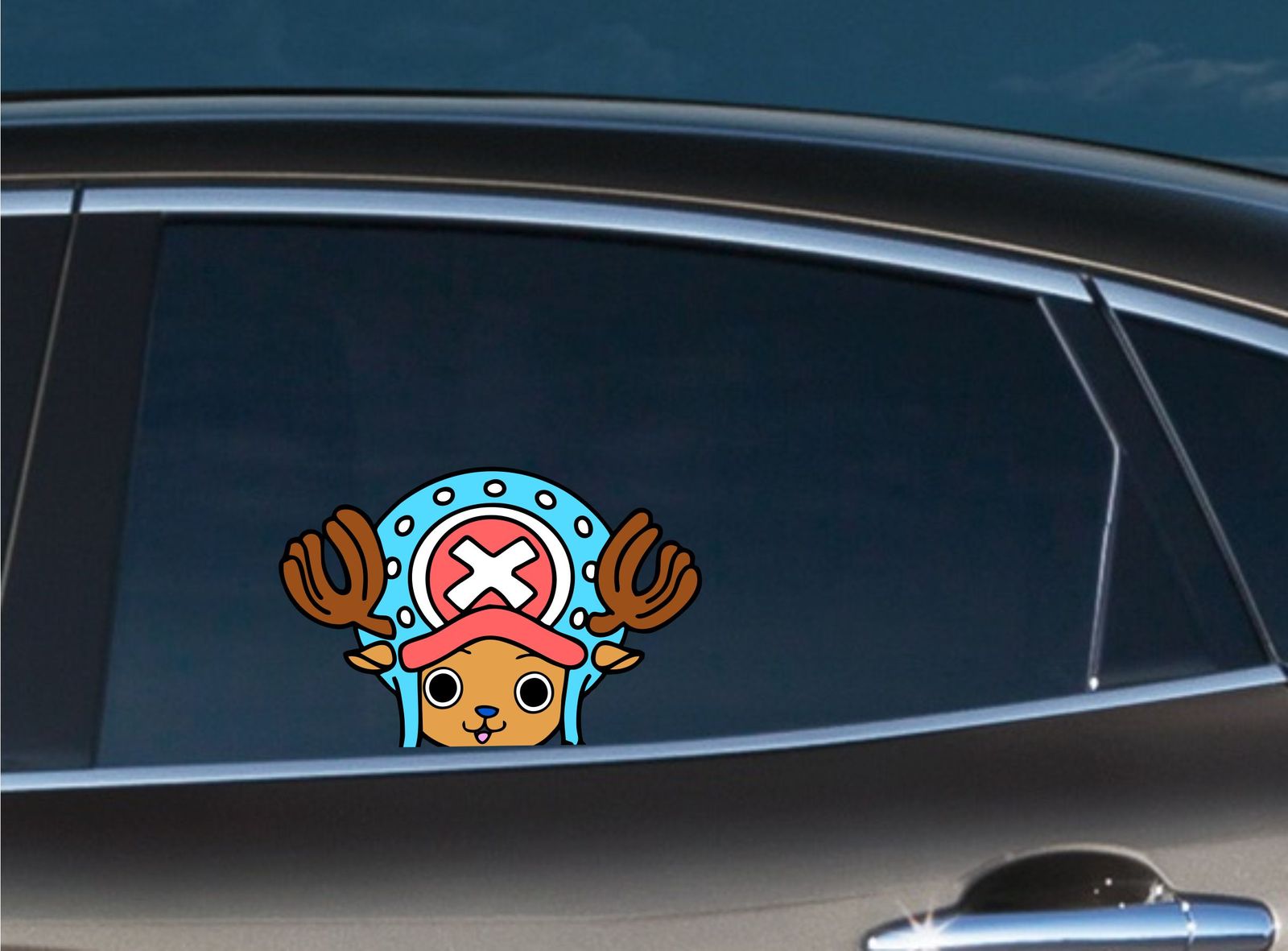 Tony Tony Chopper Peekers Peeking Window Vinyl Decal Sticker One Piece