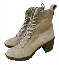 DOLCE VITA Women's Taupe Nigel Lace-up Boots, 9 - $73.66