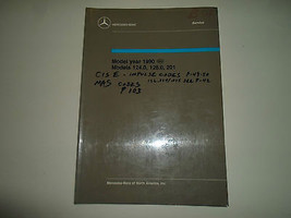1990 Mercedes Benz Models 124.0 126.0 201 Intro To Service Manual Writing Oem 90 - $32.54