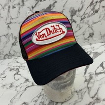 Men’s VonDutch Multicolor | Black Trucker Hat - $145.00