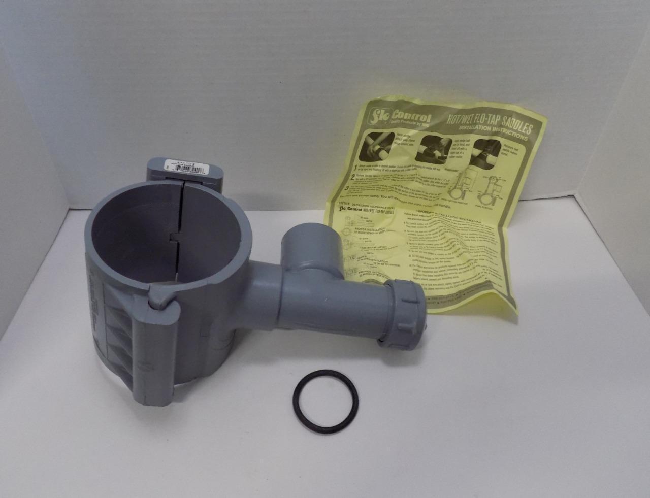 Flo Control 3240 Water Line Tap Hot/Wet Tap Saddle 4" 1 1/2" to 2" Service Line Other