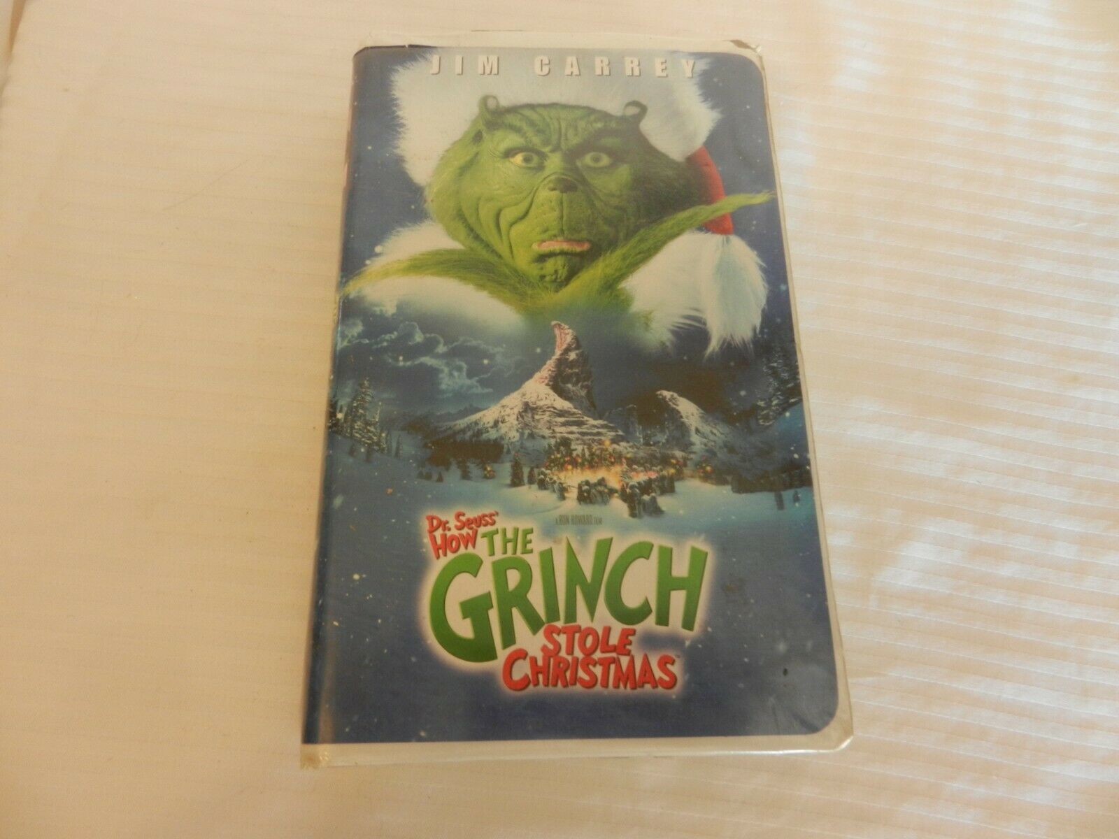 How the Grinch Stole Christmas (VHS, 2001, Clam shell) Jim Carrey - VHS ...