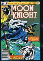 Moon Knight #10 ORIGINAL Vintage 1981 Marvel Comics Disney+ image 1