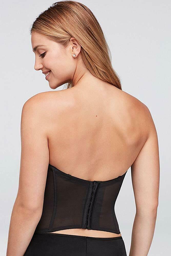 black strapless bra