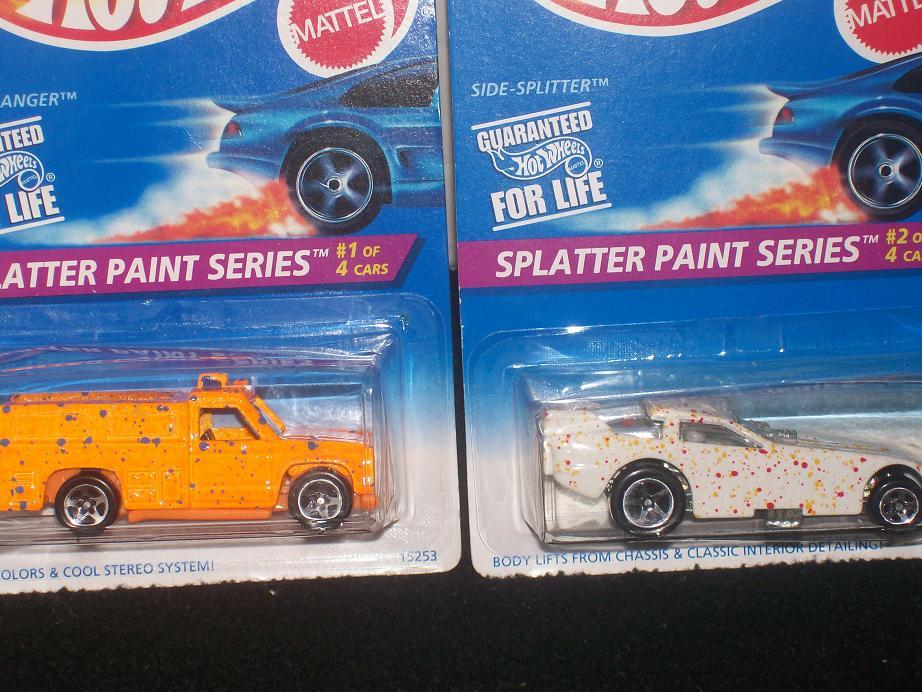 Hot Wheels Splatter Paint Series Set Of 4 And 50 Similar Items