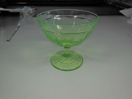 Princess Green Sherbet Dishes Depression Glass - $6.92