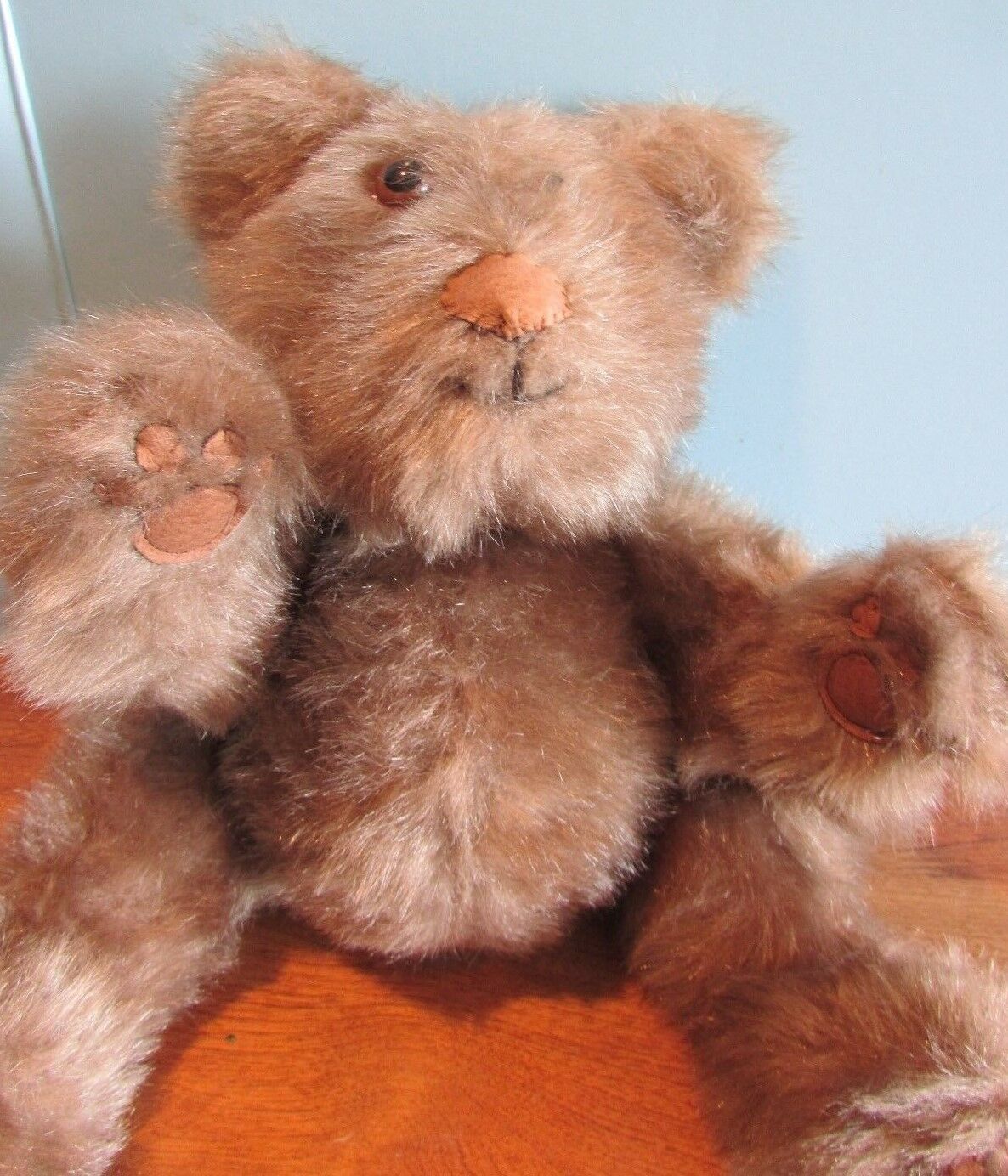 traditional jointed teddy bear