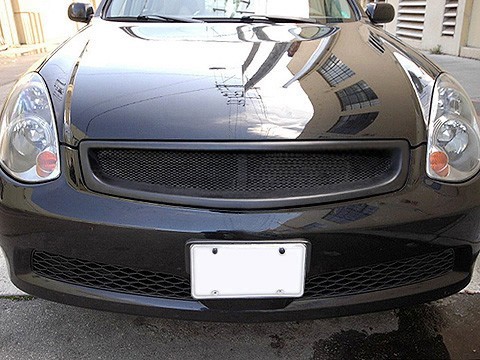 Mesh Grill Grille Fits JDM Infiniti G G35 Nissan Skyline 05-06 2005 ...