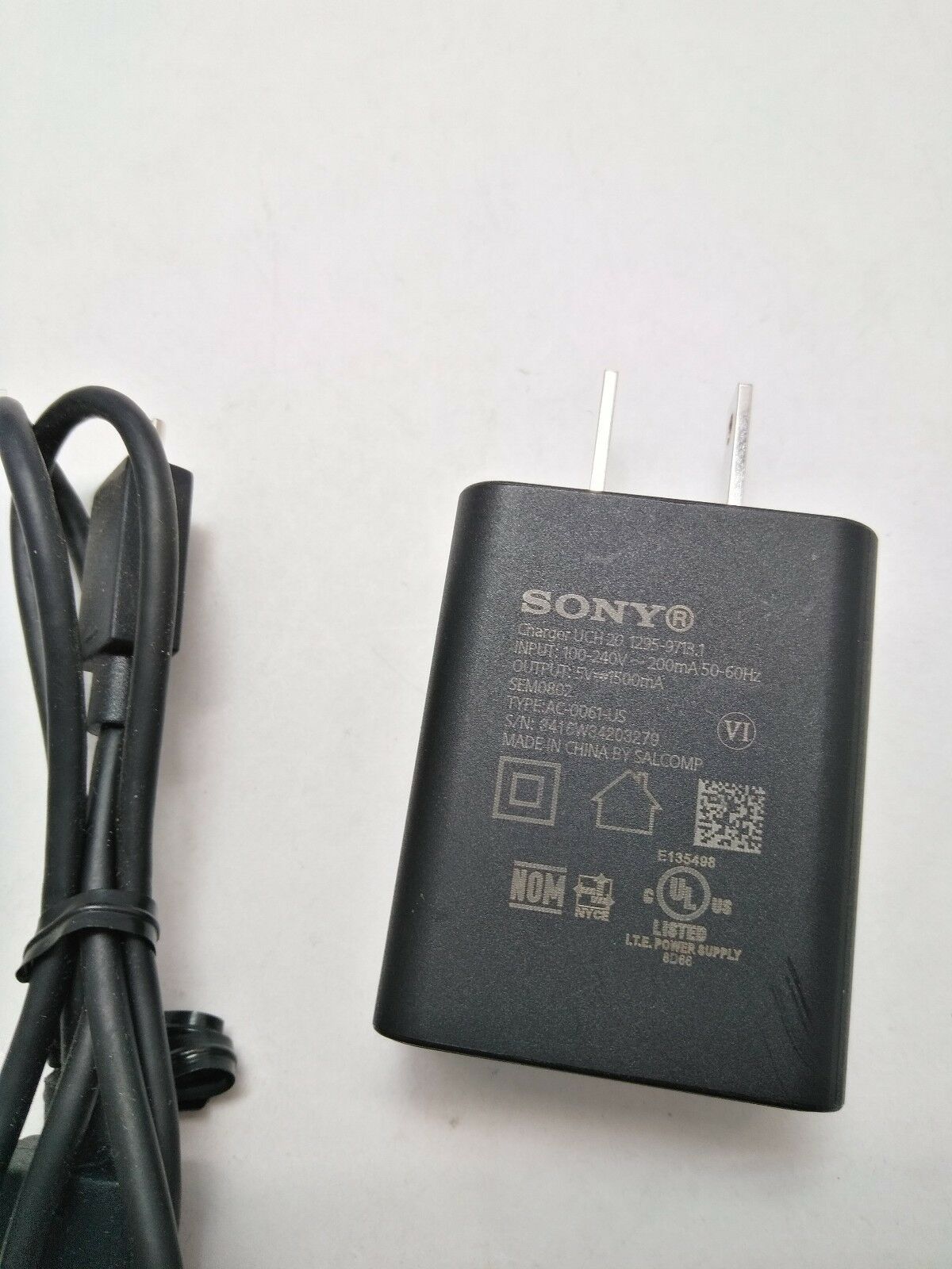 Genuine Sony UCH20 Wall Charging Charger for Sony Xperia Z2 Z3 Z4 Z3V