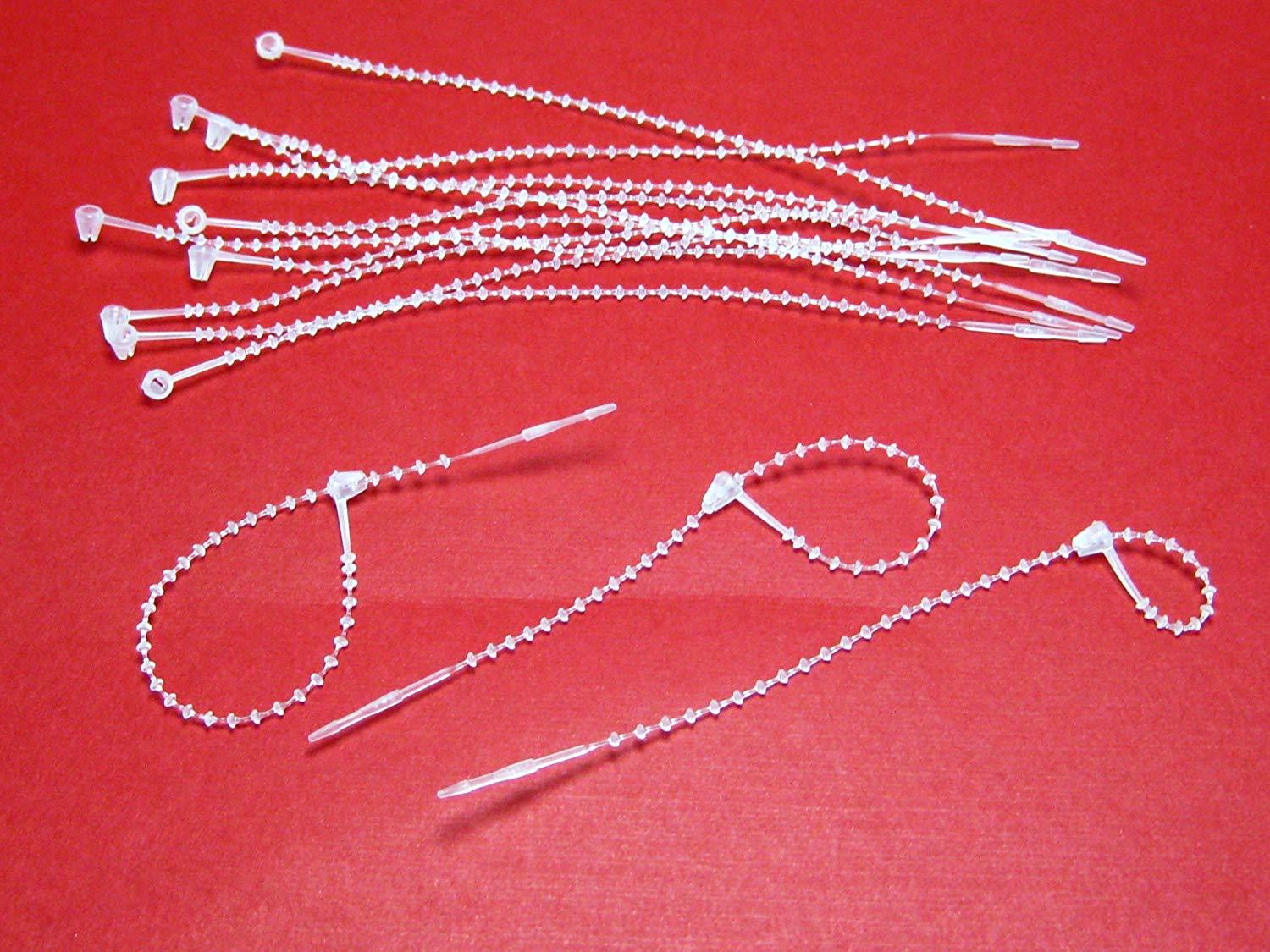 5" Snap Lock Pin ADJUSTABLE Security Loop Plastic Tag Fastener 100 pc Tags