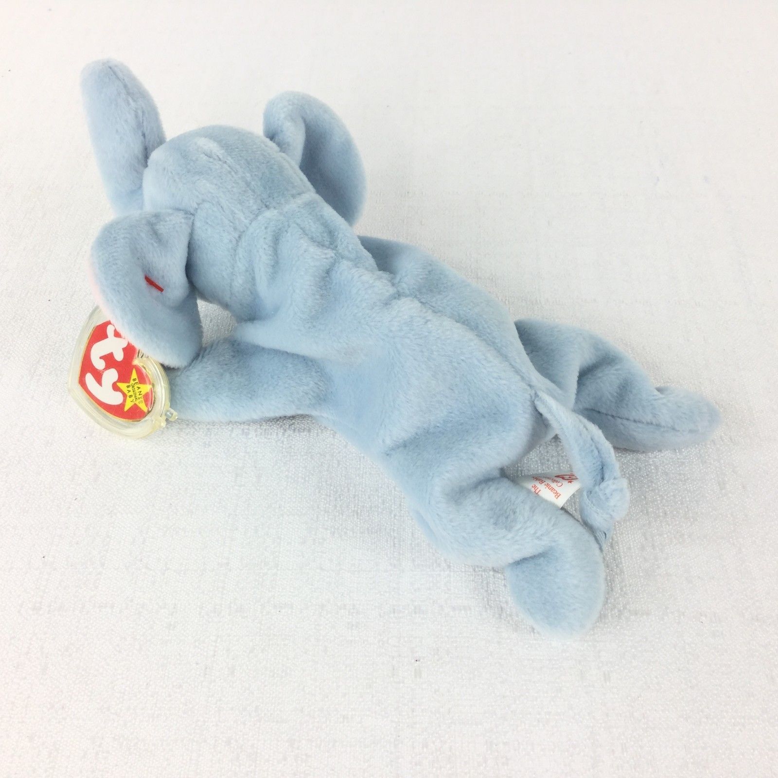 peanut blue elephant beanie baby