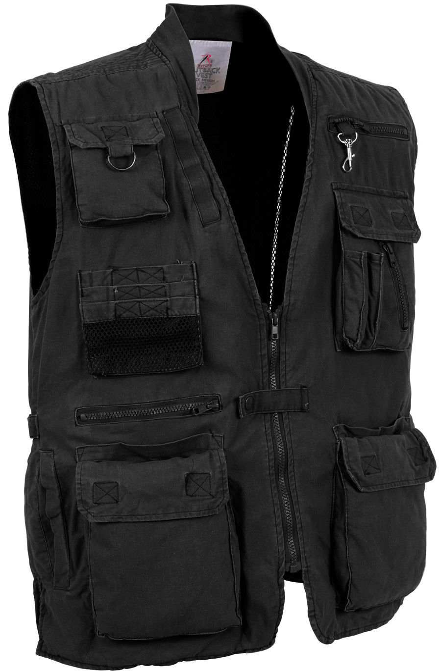 Multi Pocket Travel Vest Utility Fishing Hiking Hunting Work Photo