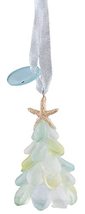 Sea Glass Style Tree w/ Starfish Christmas/ Everyday Ornament - $14.85