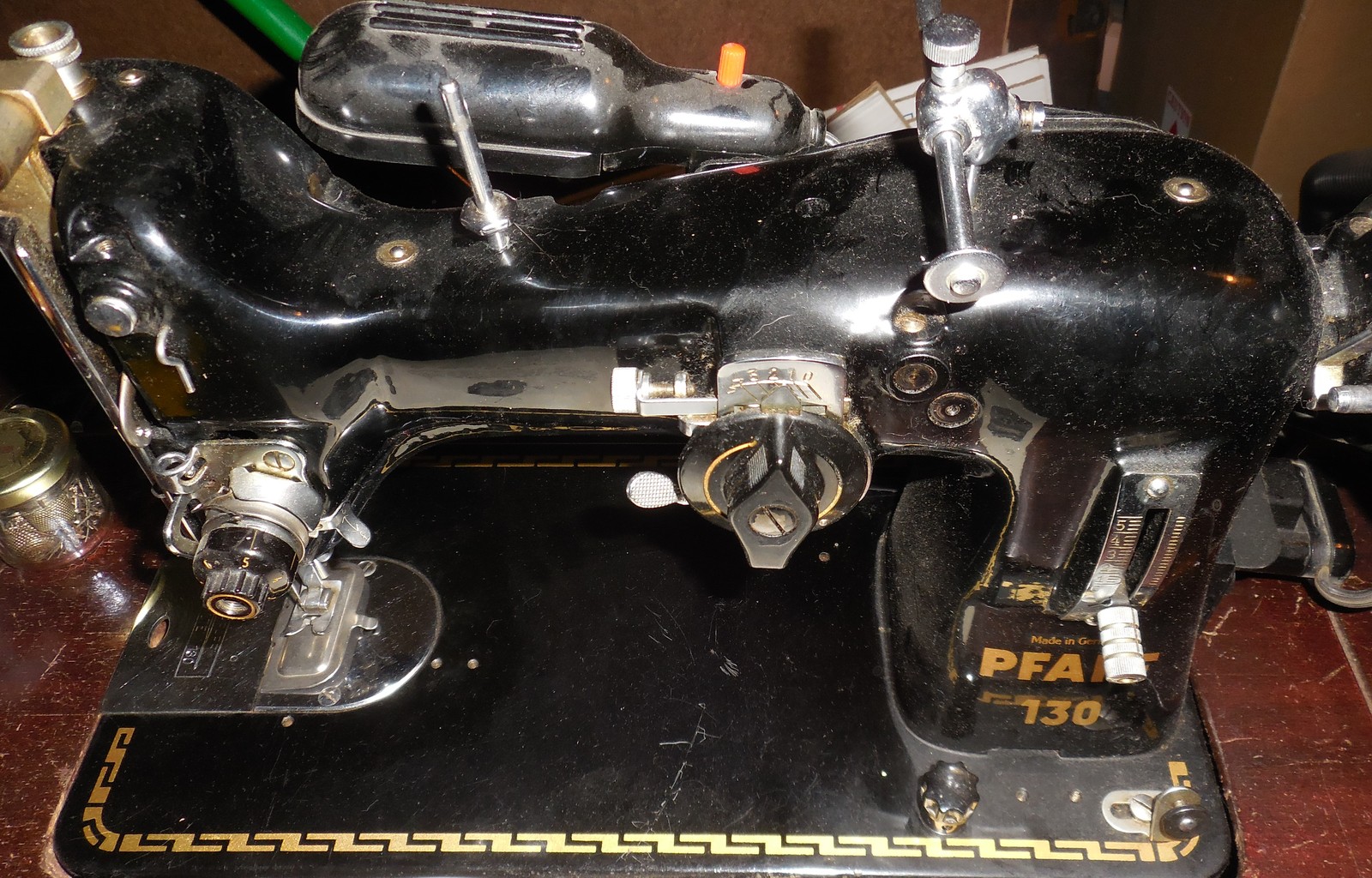 Pfaff 130 Presser Bar Lift Lever 2008 w/Pivot Post & Set Screw Sewing