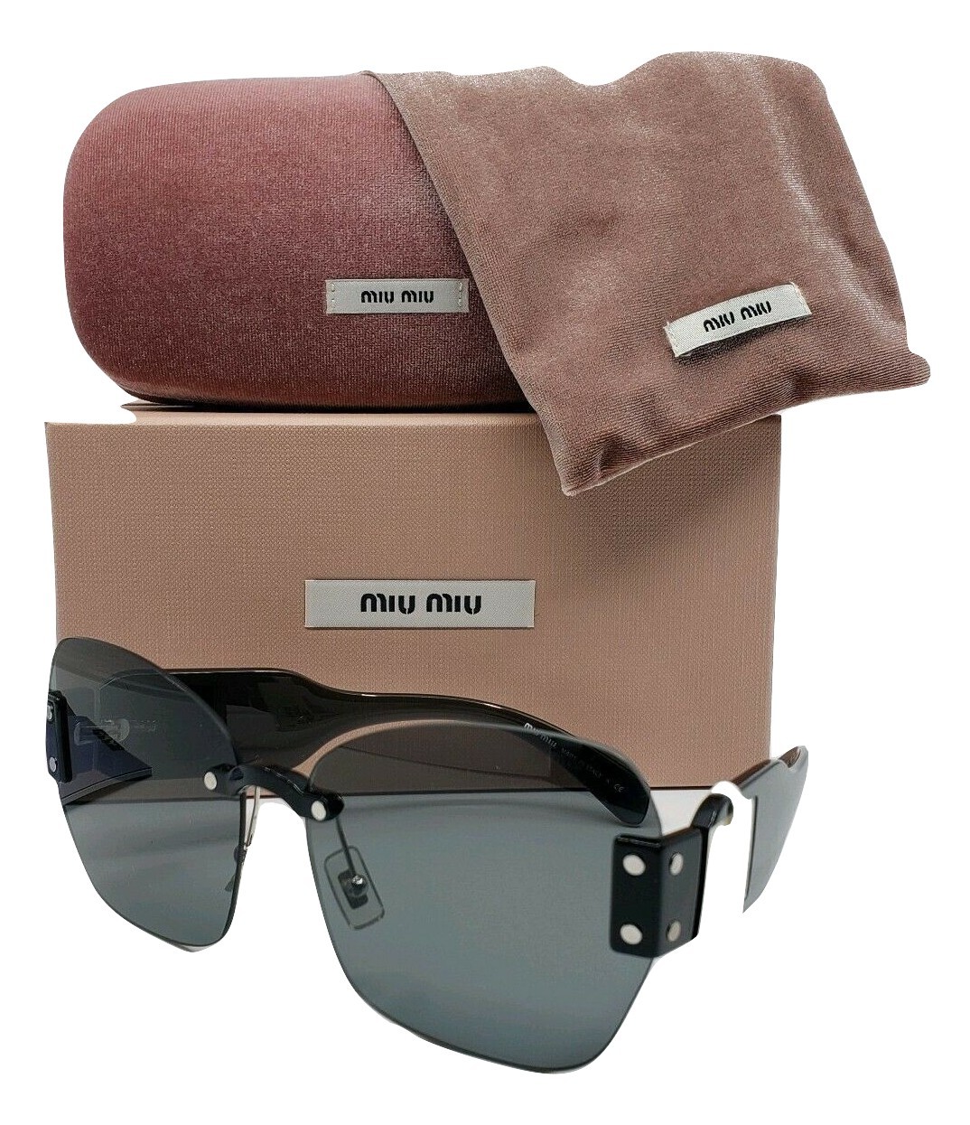 Download New Miu Miu Sorbet Butterfly Sunglasses Smu And Similar Items