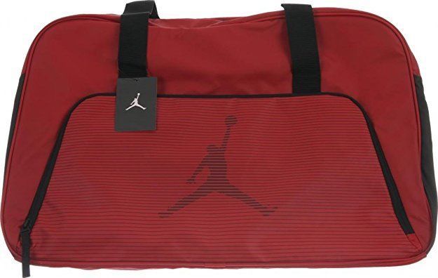 jordan jumpman leather duffle bag