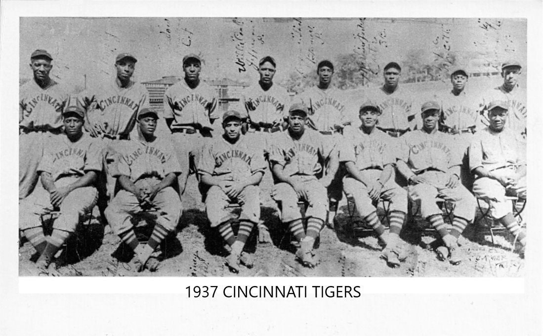 1937 CINCINNATI TIGERS 8X10 TEAM PHOTO BASEBALL PICTURE NEGRO LEAGUE ...