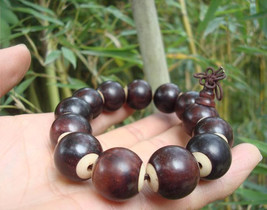 Free Shipping - good luck Tibetan Buddhism Real Natural Red sandalwood meditatio - $22.00