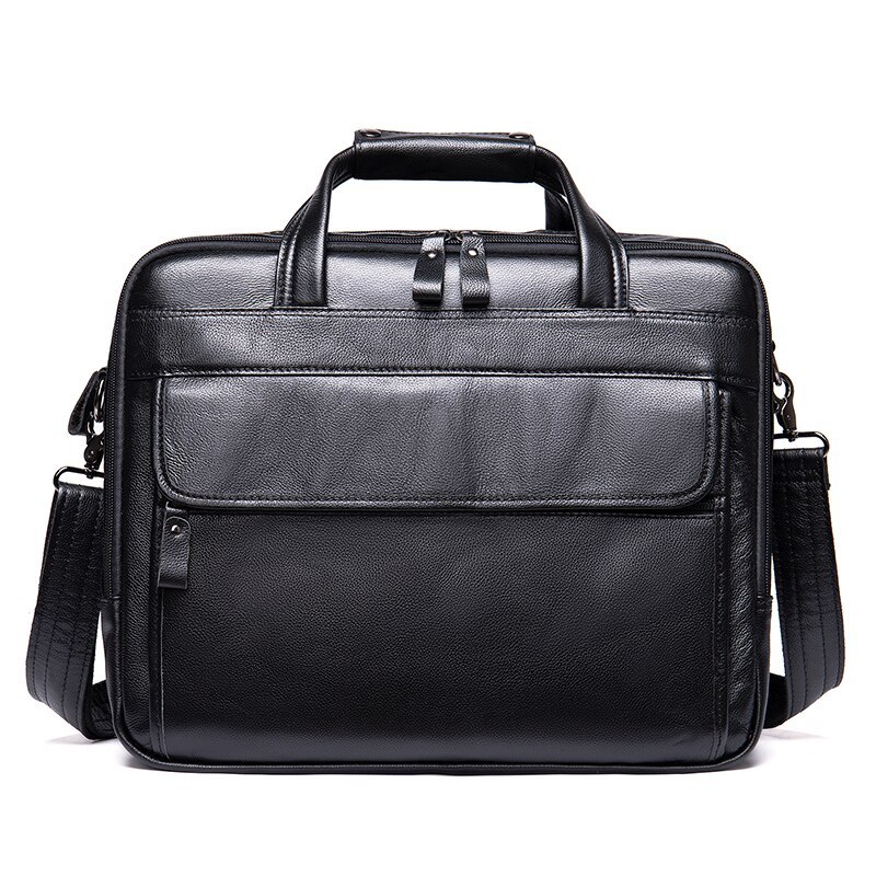 WESTAL Men's Leather Bag Men's Briefcase Office Bags for Men Bag Man's ...