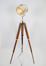 Nauticalmart Marine Search Light With Wooden Stand