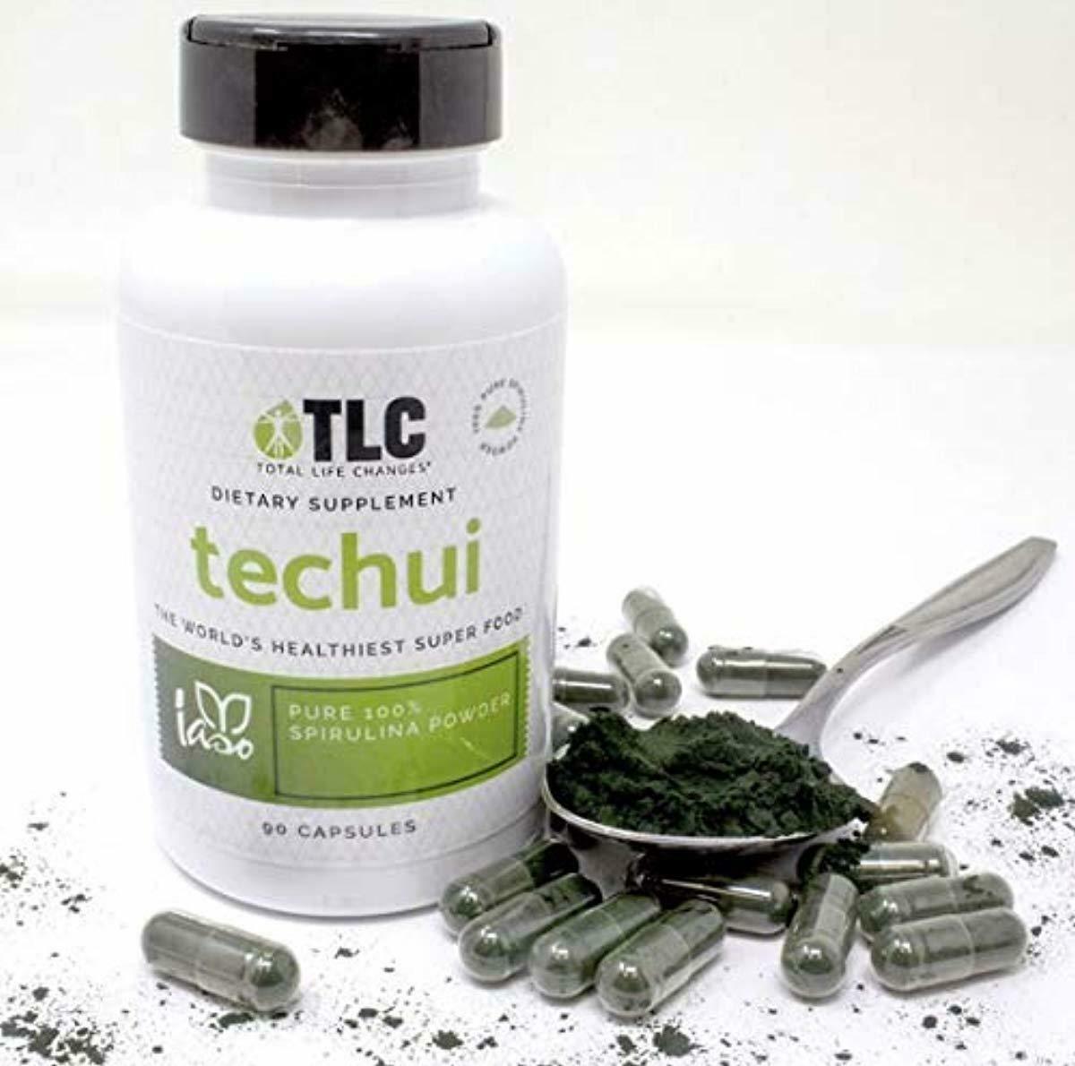 TLC IASO Techui 100 Pure Spirulina Extract SuperFood Protein