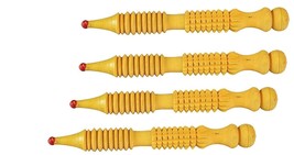 Acupressure Wooden Jimmy Hand &amp; Foot Roller Massager Relaxes the Mind &amp; ... - $12.10