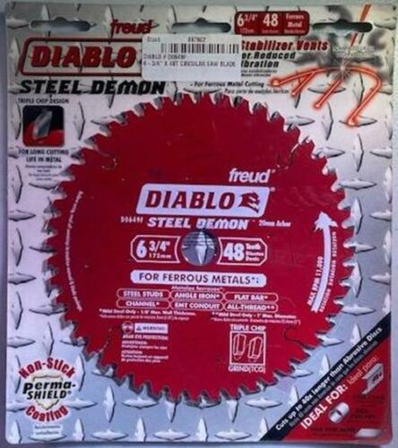 Freud Diablo D0649F 6-3/4" 48-Tooth Steel Demon TCG Ferrous Circular Saw Blade - $25.00