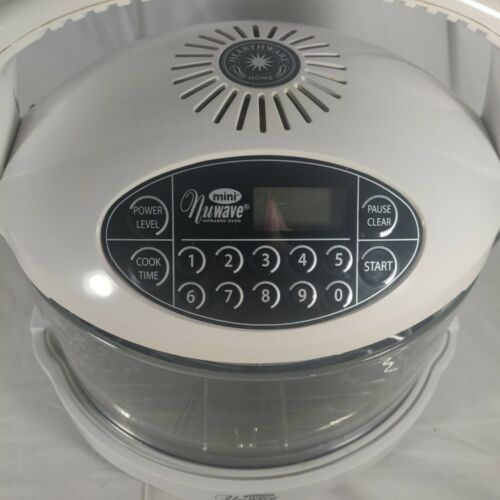 NUWAVE MINI INFRARED OVEN MODEL 20102 WHITE DIGITAL PROGRAMMABLE