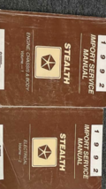 1992 dodge stealth service shop repair workshop manual new game - $132.60