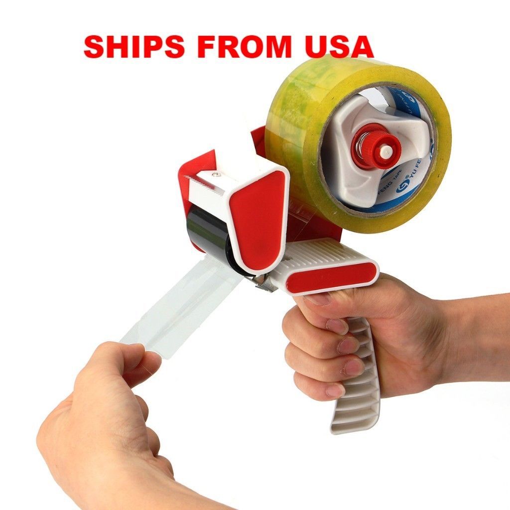 1 x BRAND NEW HEAVY DUTY BOX PACKING PACKAGING TAPE GUN DISPENSER 50mm 2" 1 x BRAND NEW HEAVY DUTY BOX PACKING PACKAGING TAPE GUN DISPENSER 50mm 2"