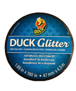 Duck Brand Glitter Crafting Tape, 1.88-Inch x 5-Yard Roll, Red (252504) - $15.35