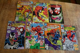 Amazing Spider-Man #343 345-350 Marvel Comic Book Lot of 7 NM 9.0 Venom App - $106.42