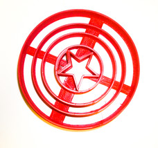 Captain America Superhero Marvel Character Cookie Cutter 3D Printed USA ... - $3.99