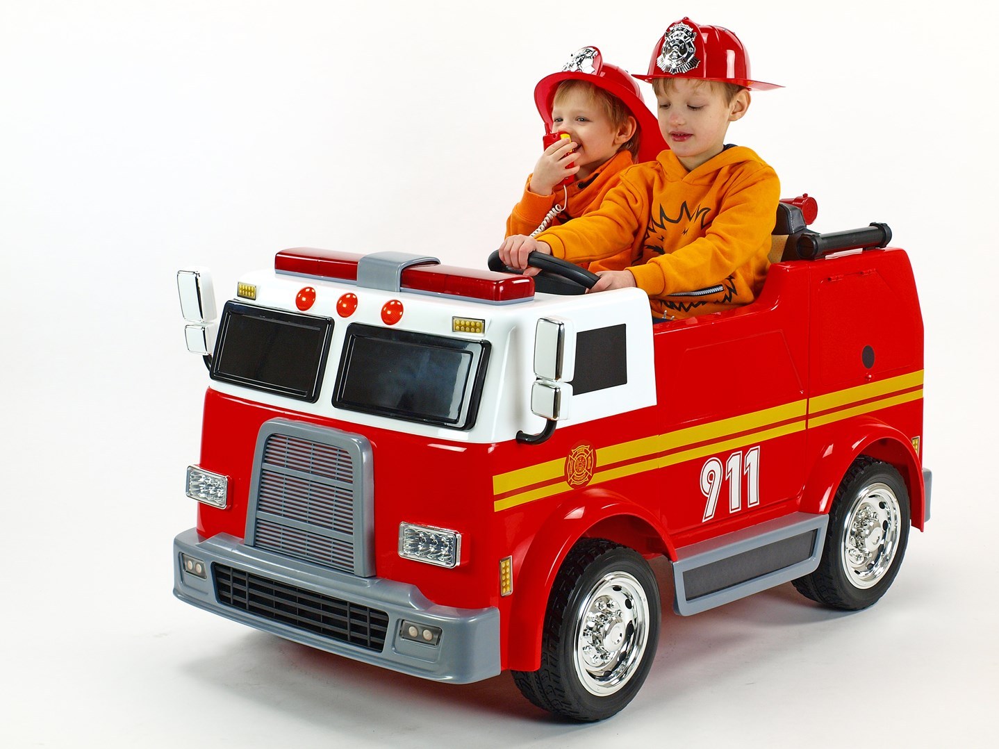 kids electric fire engine