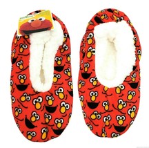 Elmo Sesame Street Fuzzy Babba Slippers 2T-3T (Shoe 5-7) Or 3T-4T (Shoe 8-10) - $10.88+