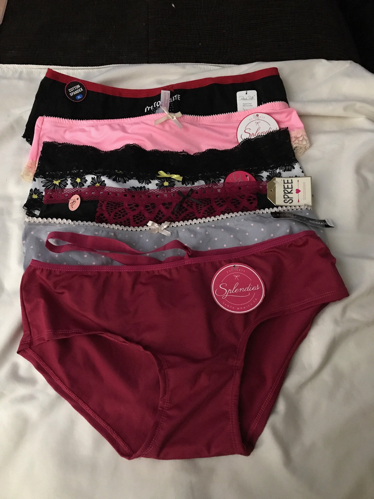 5 NWT Ladies Underwear Size XL - Panties