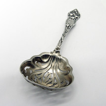 Lily Sifter Spoon Watson Sterling Silver 1902 Mono K - $201.03