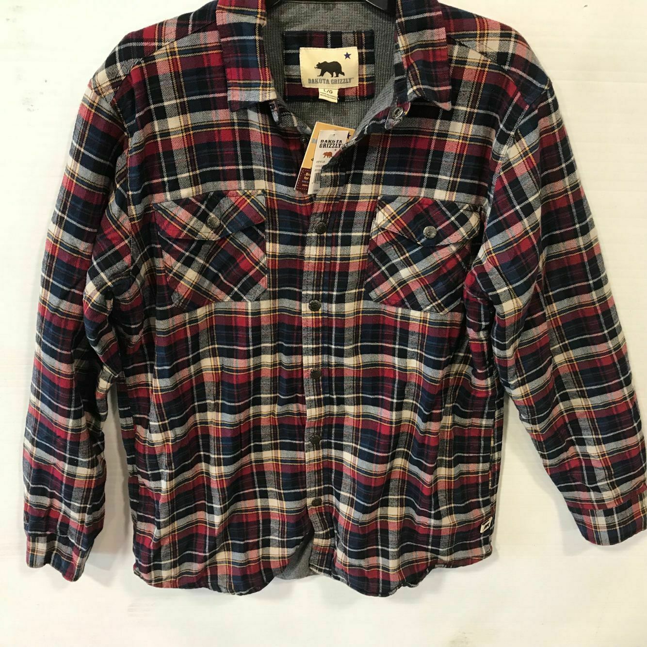 dakota grizzly flannel shirt