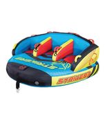 HO Sports Striker 3 Towable, 3 Riders Individual Seating Compartments Tube  - $247.99