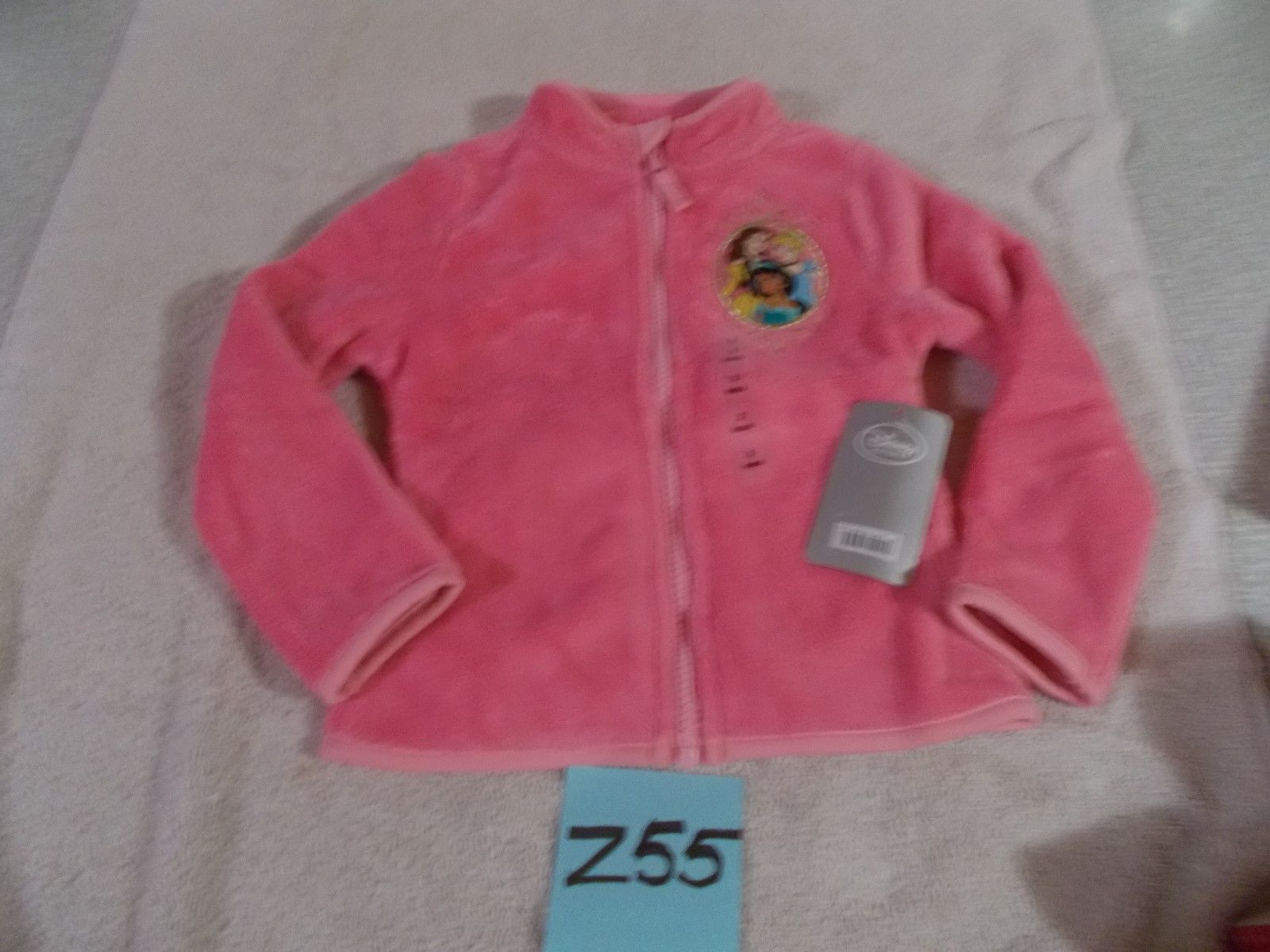 Disney Princesses Varsity Jacket 4 5 6 7 8 9 New Girls Jasmine Belle XS S M Pink