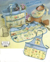 Garden Accessories Bib Waist Full Waist Apron Tote Visor Botsford Sew Pattern - $12.99