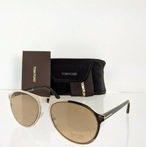 Brand New Authentic Tom Ford Sunglasses Bradburry FT TF525 28E TF 0525 56mm - $138.10