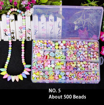 Bead Kits for Jewelry Making - Craft Beads for Kids Girls Jewelry Making... - $14.99