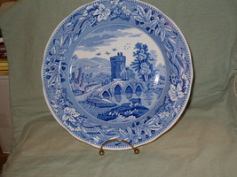 SPODE BLUE ROOM COLLECTION LUCANO DINNER PLATE PRE-OWNED - $20.00