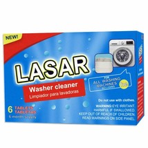 LASAR Natural Multi-Purpose Washing Machine Cleaner 6 Tablets 2pk - $13.09