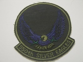 Usaf Patch - 550th Silver Eagles Subdued : KY18-1 - $4.50